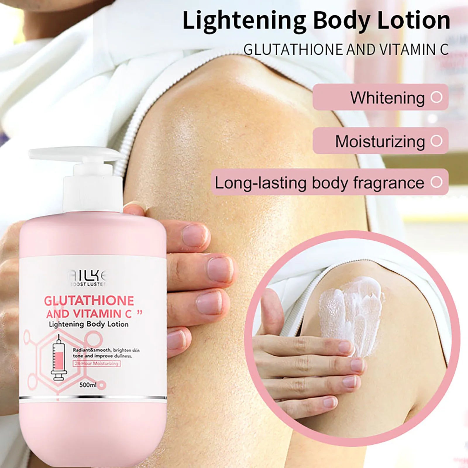 Glutathione & Vitamin C Brightening Body Skin Care Set