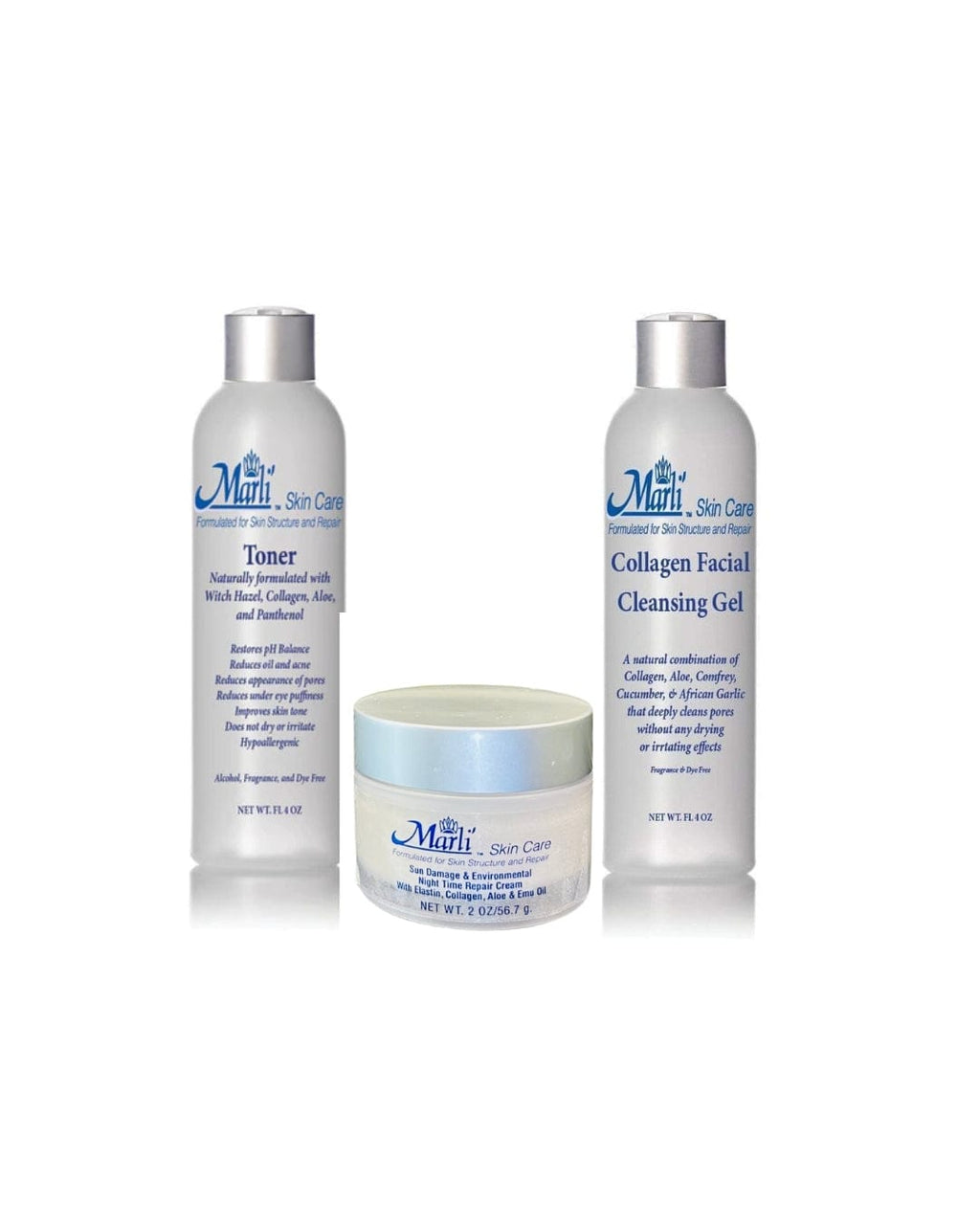 Marli Sun Damage Repair Complete Skin Care Kit