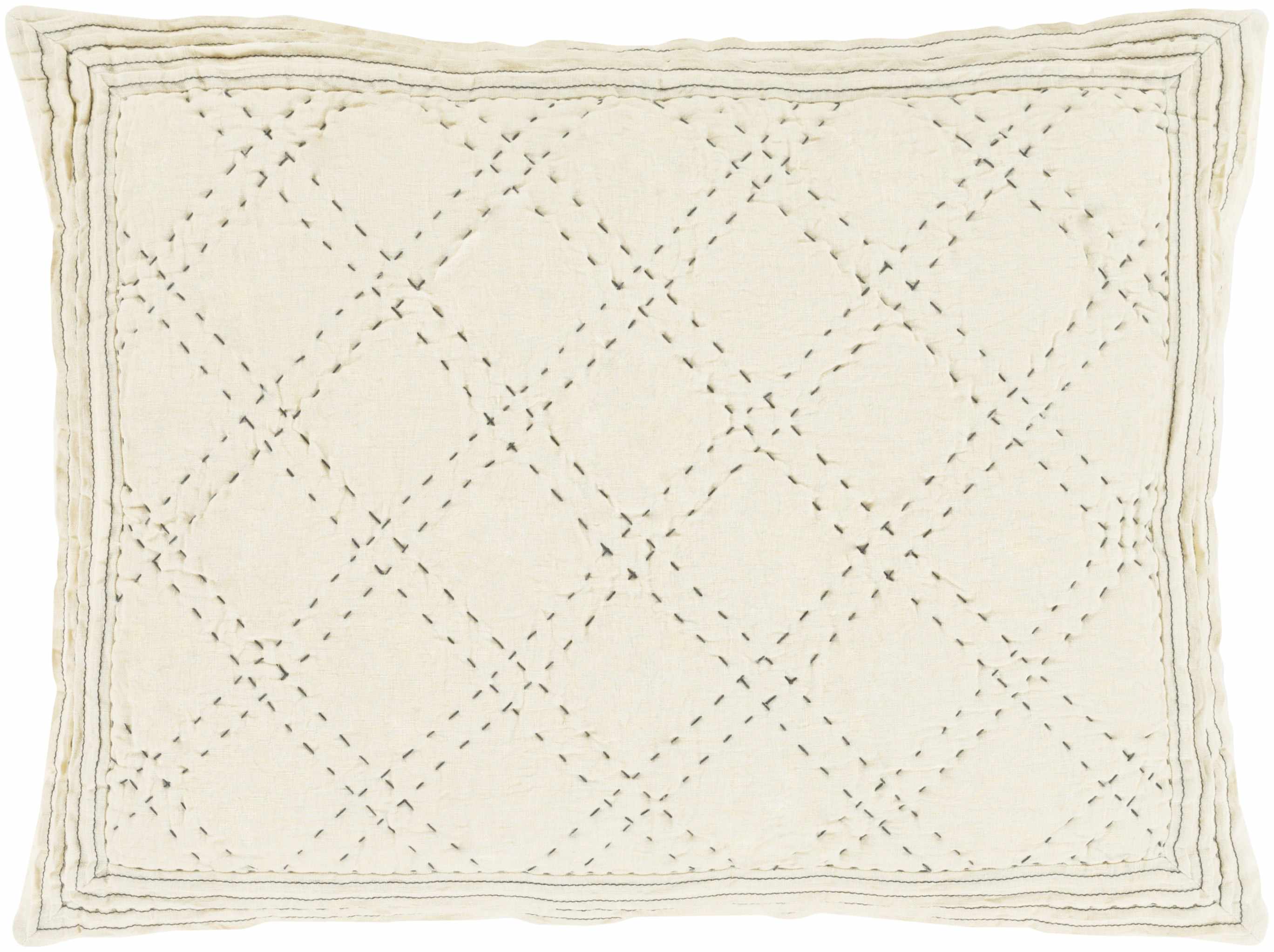 Shadehill Beige Diamond Pattern Bedding Set - Clearance