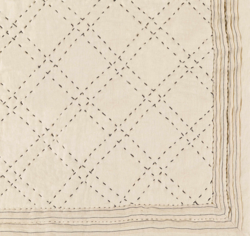 Shadehill Beige Diamond Pattern Bedding Set - Clearance